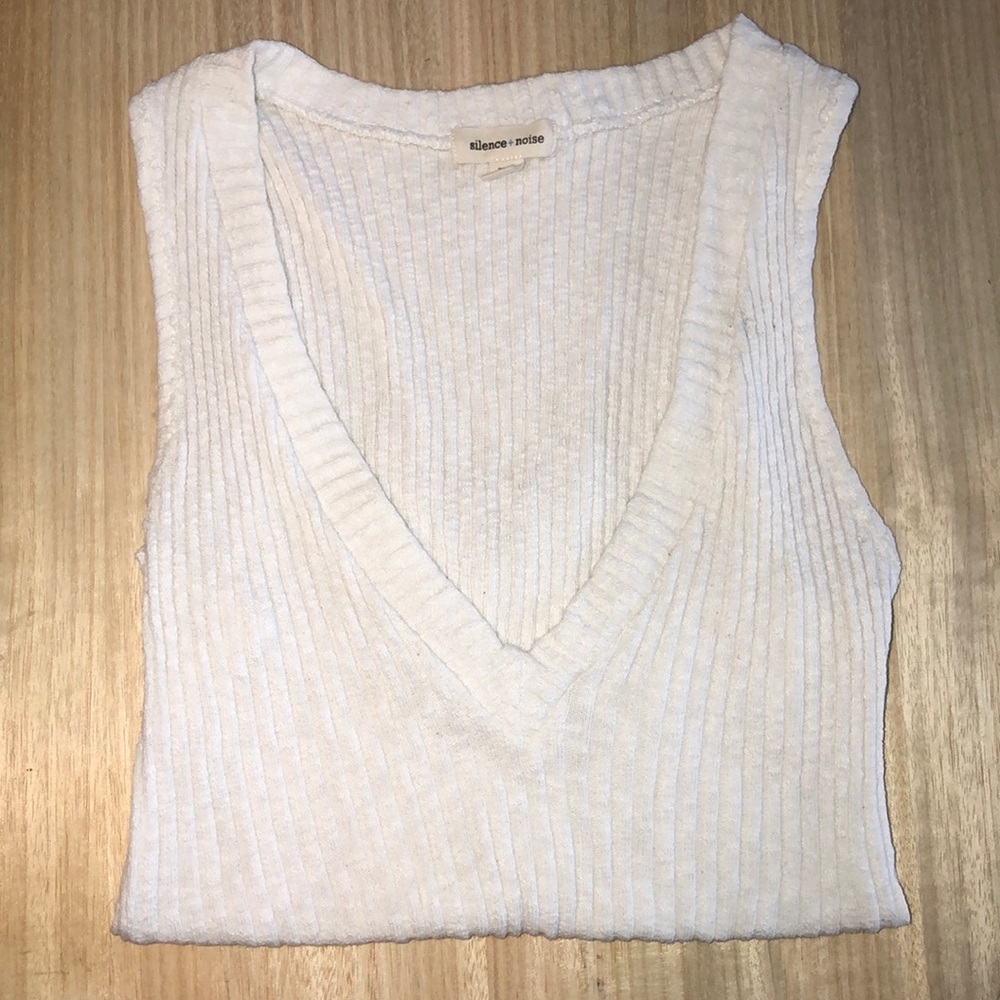 Ribbed sweater tank